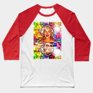 Marilyn Reflections Baseball T-Shirt